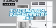 长征娱乐除湿机的噪音大，要怎么处理解决问题？_重复