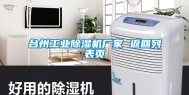 台州长征娱乐除湿机厂家 返回列表页