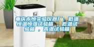 重庆永恒实验仪器厂：低温恒温恒湿试验箱 , 低温试验箱 , 高温试验箱