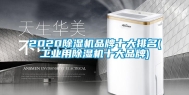 2020除湿机品牌十大排名(长征娱乐用除湿机十大品牌)