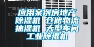 应用案例房地产除湿机 仓储物流抽湿机 大型车间长征娱乐除湿机