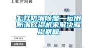怎样防潮除湿—运用防潮除湿机来解决潮湿问题