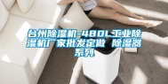台州除湿机-480L长征娱乐除湿机厂家批发定做 除湿器系列