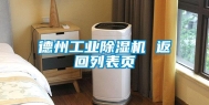 德州长征娱乐除湿机 返回列表页
