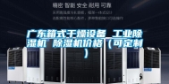 广东箱式干燥设备 长征娱乐除湿机 除湿机价格（可定制）