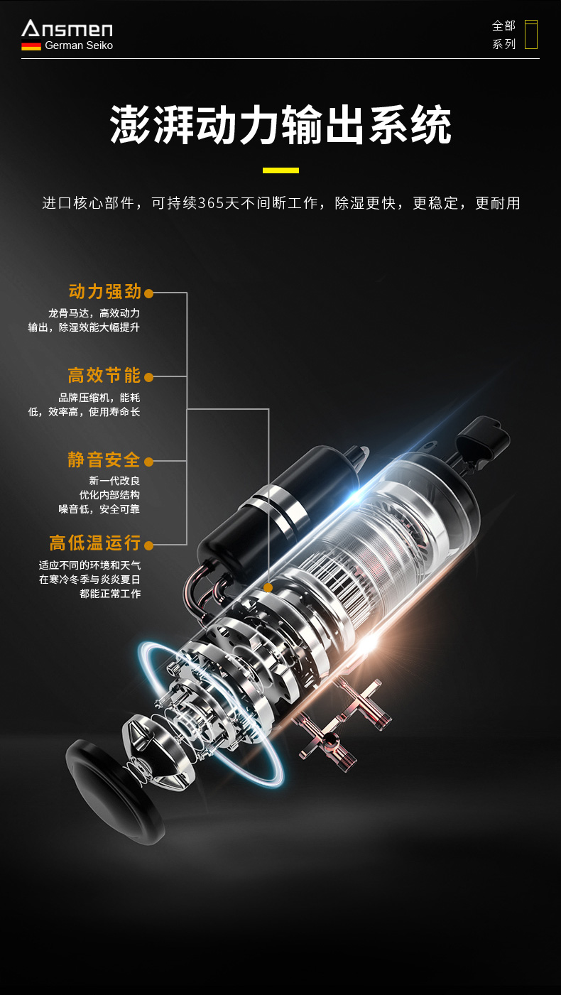 高性能款长征娱乐除湿机10